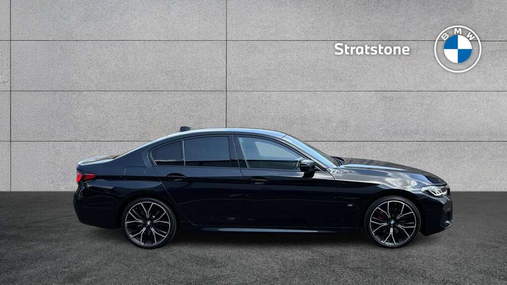 BMW 5 Series 520D Mht M Sport Step 2023 FL23AXJ Black #3