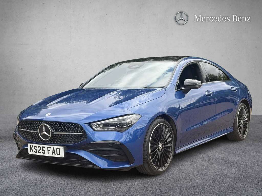 Mercedes-Benz CLA Class 220D Amg Line Premium Plus Tip 2025 KS25FAO Blue #5