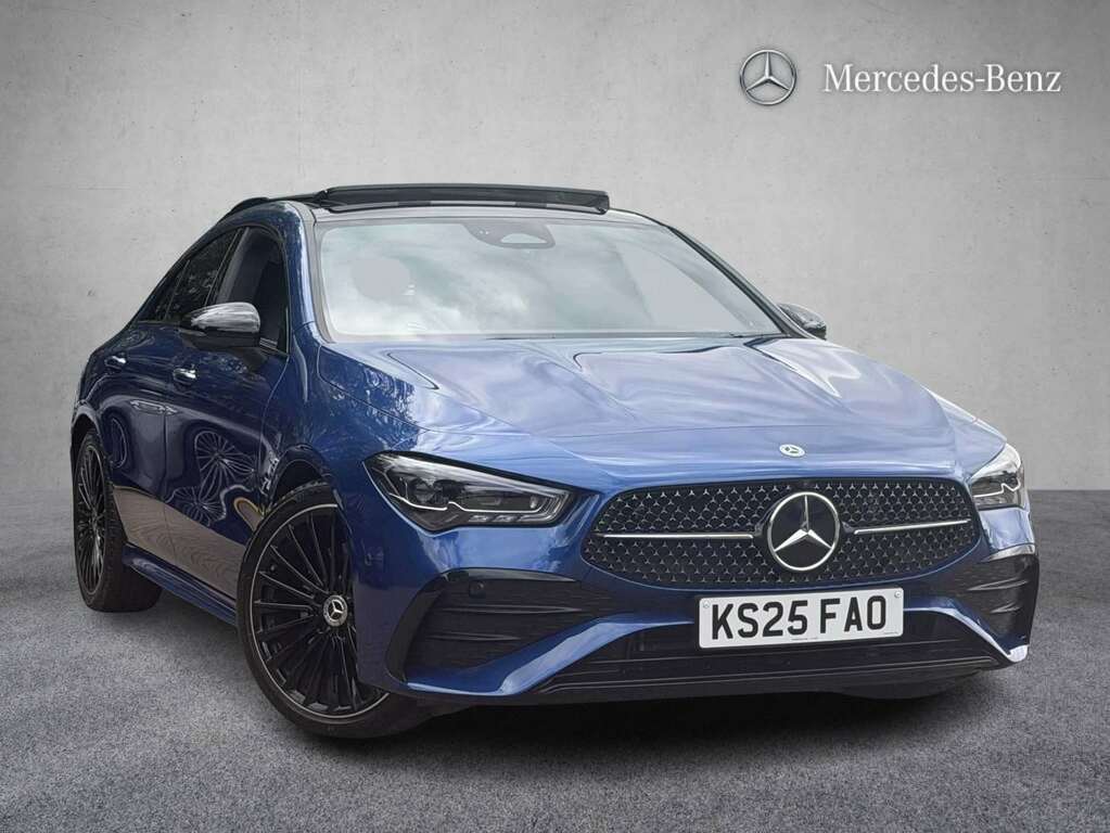 Mercedes-Benz CLA Class 220D Amg Line Premium Plus Tip 2025 KS25FAO Blue