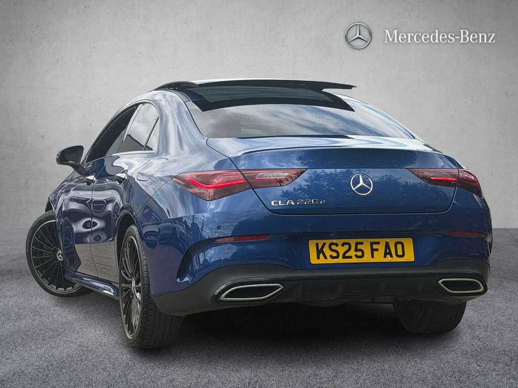 Mercedes-Benz CLA Class 220D Amg Line Premium Plus Tip 2025 KS25FAO Blue #2