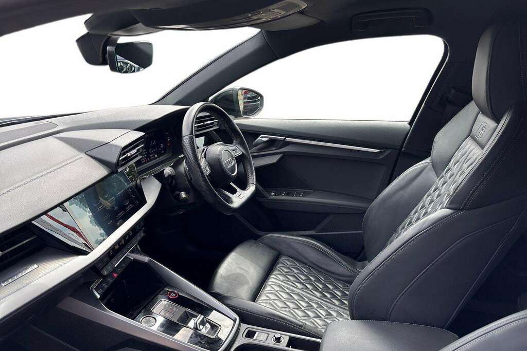 Audi A3 S3 Tfsi Black Edition Quattro S Tronic 2023 LT73MUO Grey #2