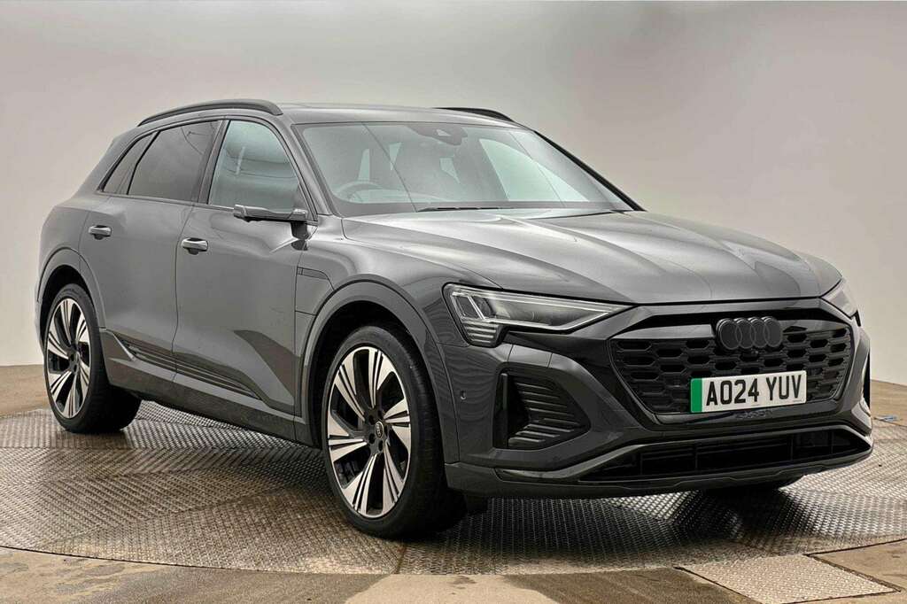 Audi Q8 e tron 300Kw 55 Quattro 114Kwh Sport 2024 Black #28