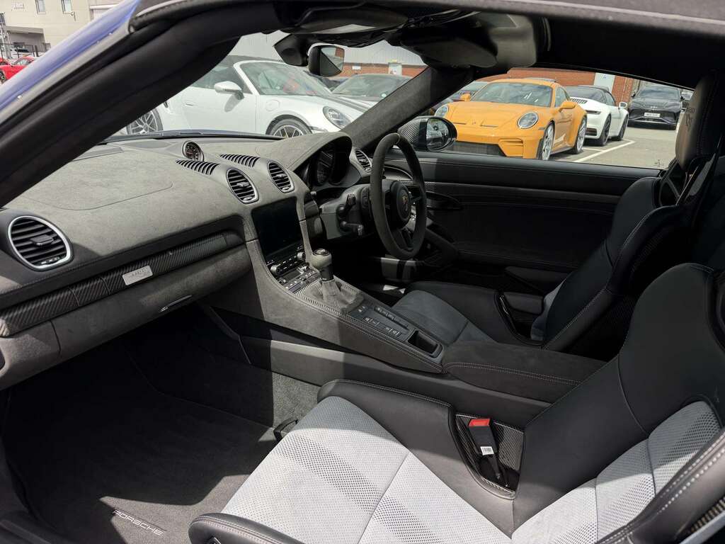 Porsche 718 Spyder Spyder Rs S-a 2025 Blue #5