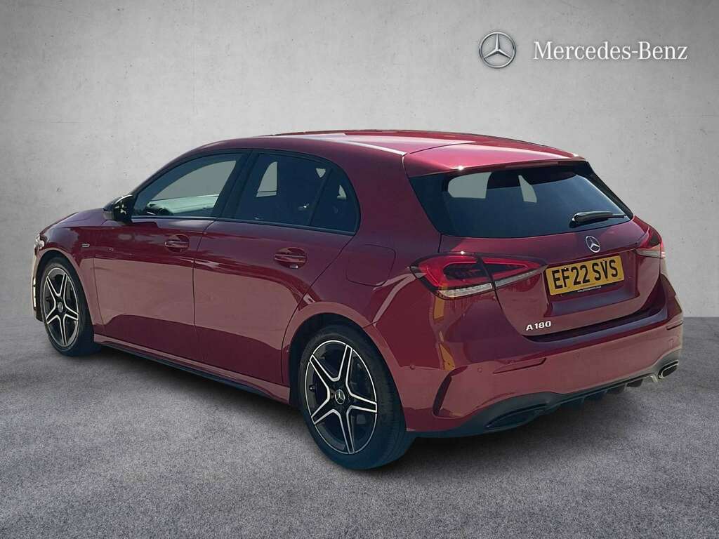 Mercedes-Benz A Class A180 Amg Line Executive Edition 2022 EF22SVS Red #4