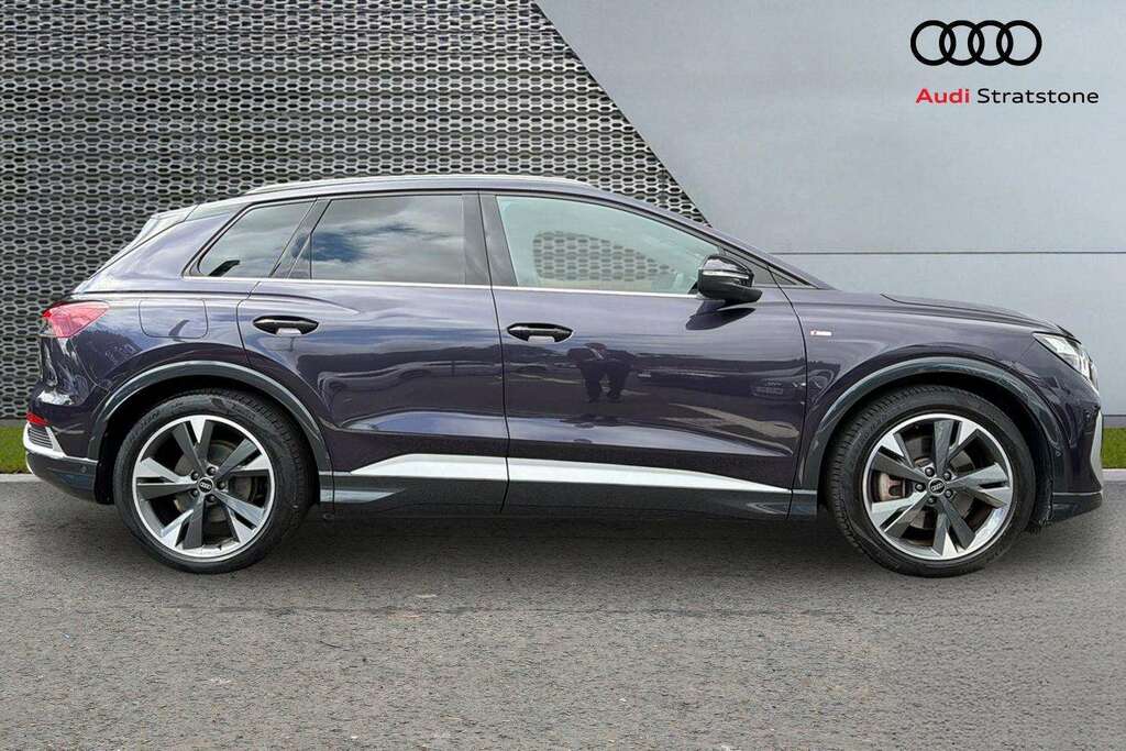 Audi Q4 E Tron 150Kw 40 82Kwh S Line 2023 Purple #4