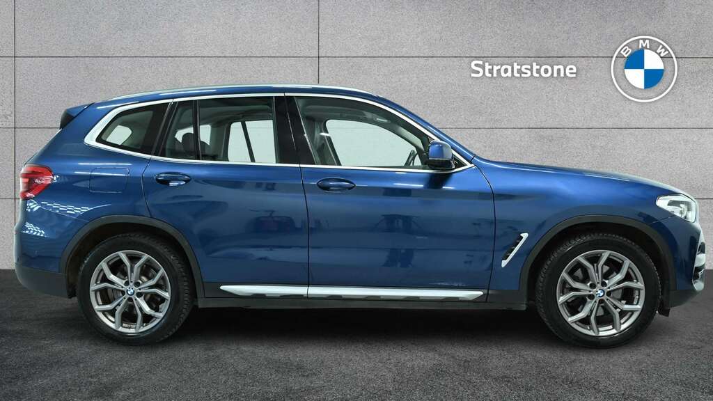 BMW X3 Xdrive20d Mht Xline Step 2021 SR21BXF Blue #3