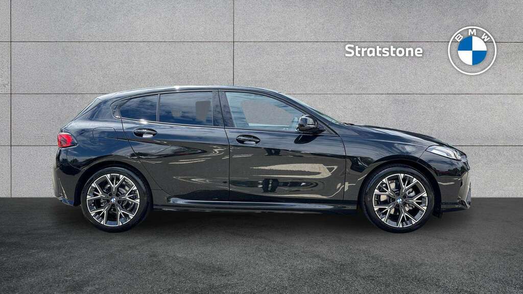 BMW 1 Series 120 M Sport Step 2025 KW75APX Black #2