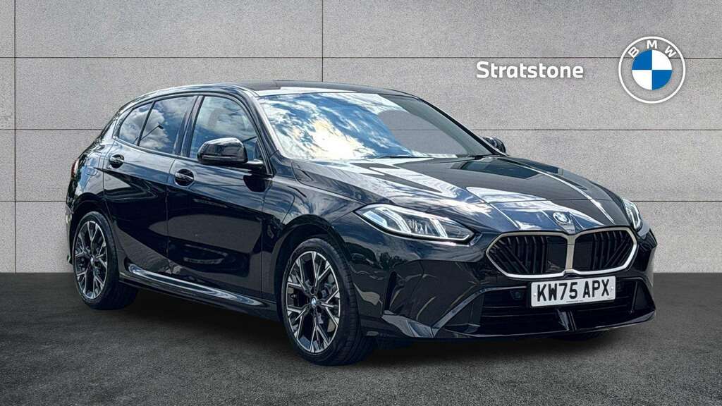 BMW 1 Series 120 M Sport Step 2025 Black