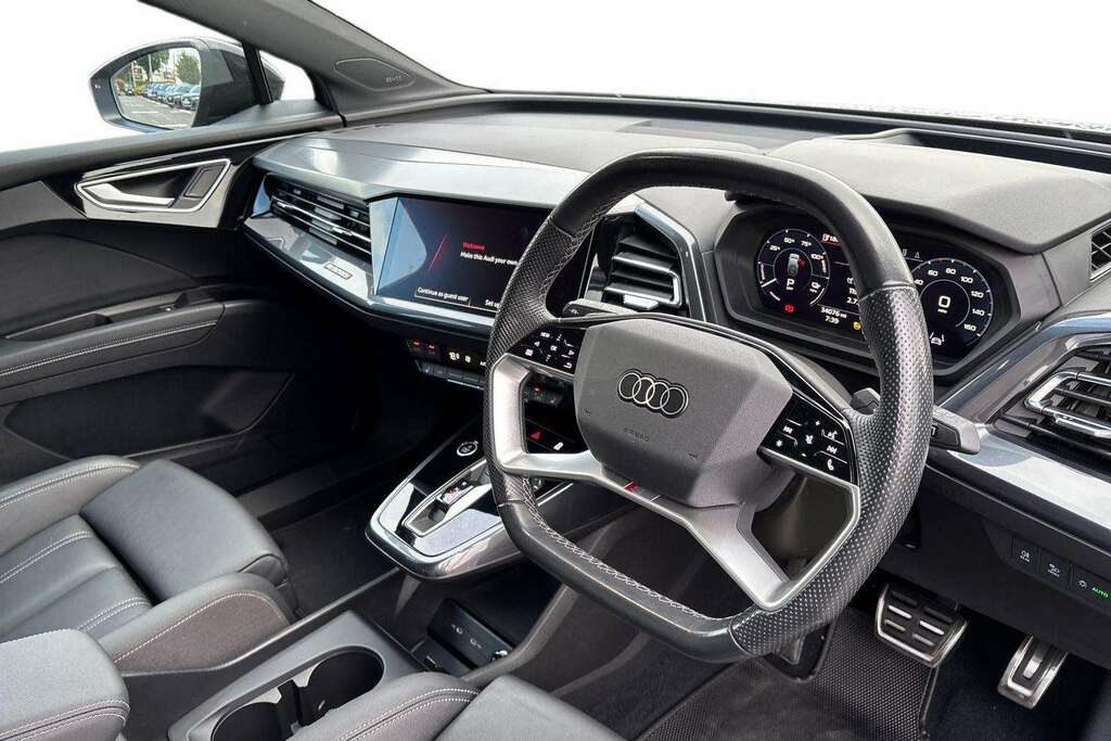 Audi Q4 E Tron 220Kw 50 Quattro 82Kwh Black Edition 2023 Grey #2