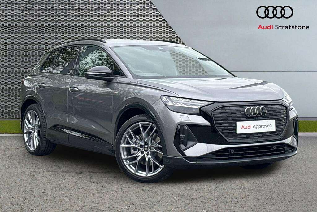Audi Q4 E Tron 210Kw 45 82Kwh Black Edition Tech Pack Grey