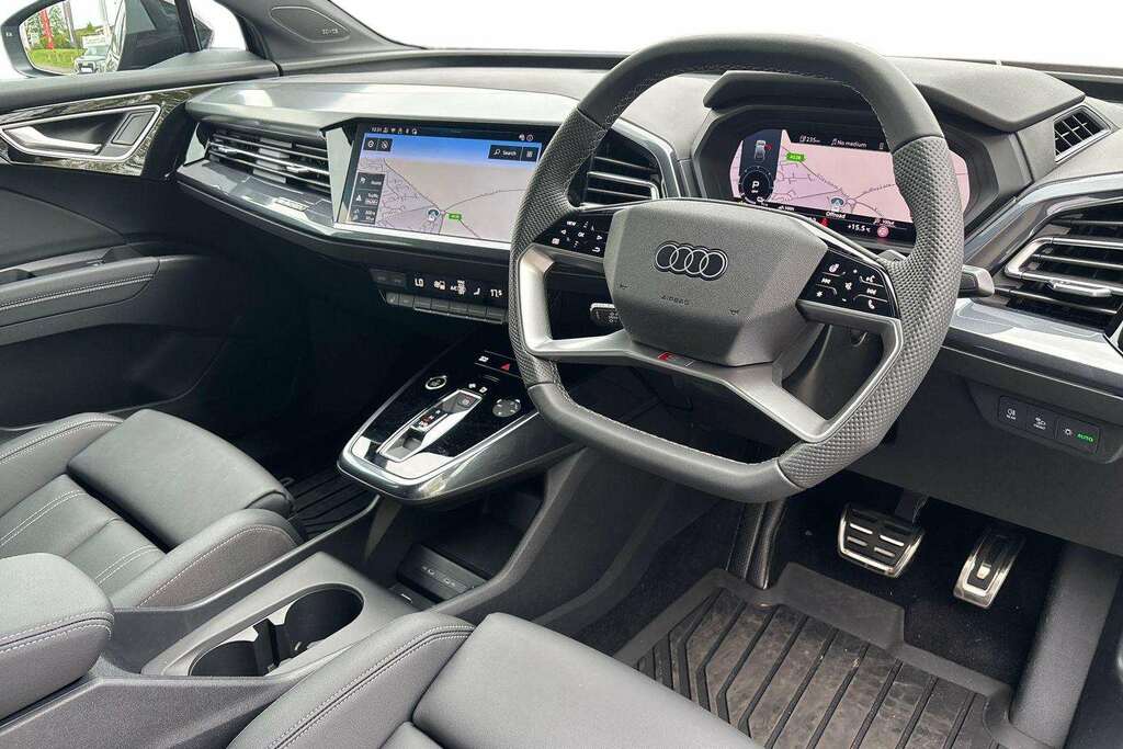 Audi Q4 E Tron 210Kw 45 82Kwh Black Edition Tech Pack Grey #6
