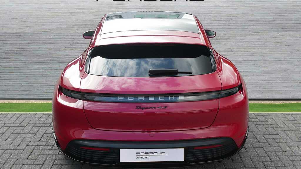 Porsche Taycan 4S Sport Turismo 2022 Red #6
