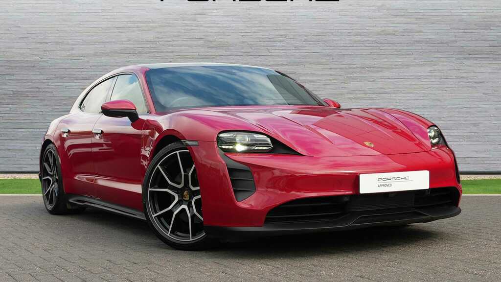 Porsche Taycan 4S Sport Turismo 2022 Red