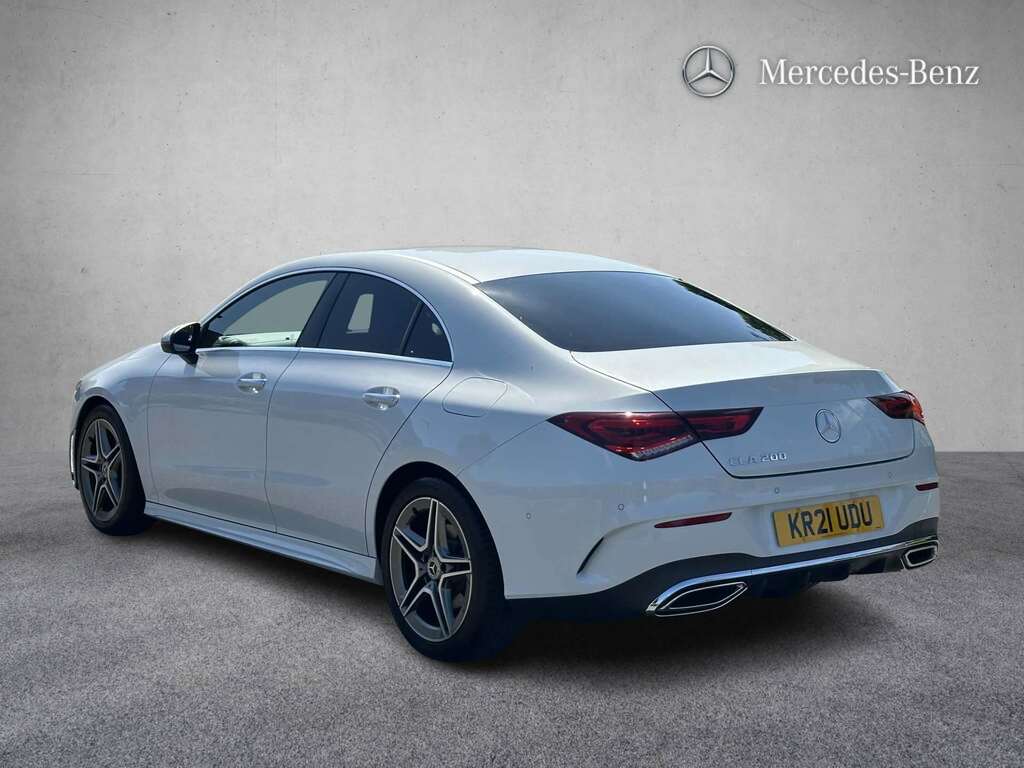 Mercedes-Benz CLA Class 200 Amg Line Premium Tip 2021 White