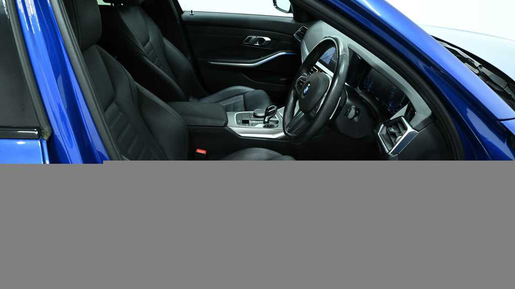 BMW 3 Series 330E M Sport Step 2021 AD21NZV Blue #5