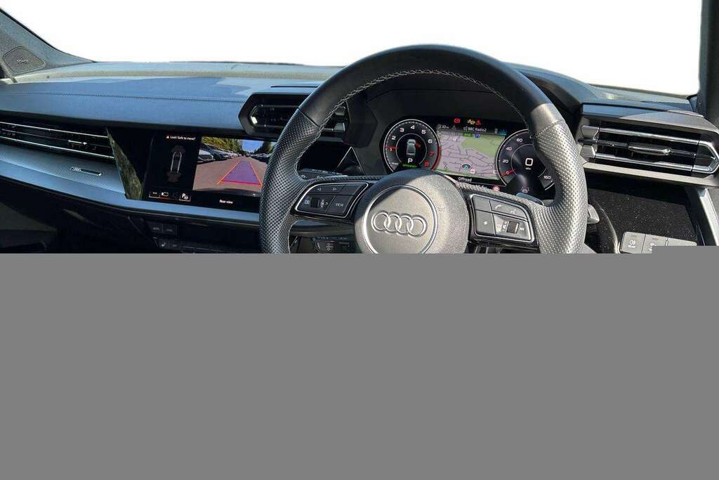 Audi A3 35 Tfsi S Line S Tronic 2024 KP74OWG Black #3