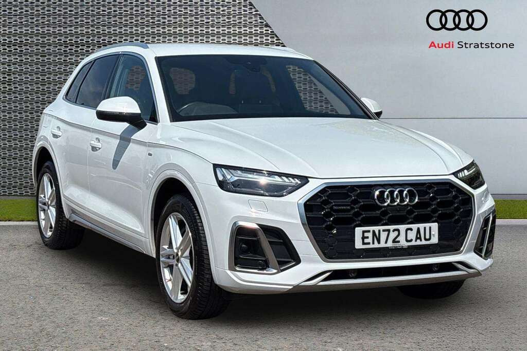 Audi Q5 40 Tdi Quattro S Line S Tronic 2023 White