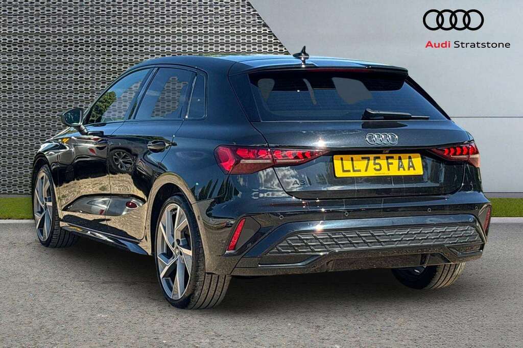 Audi A3 1.5 Tfsi 150 Black Ed S Tronic Tech Pack Pro LL75FAA Black #3