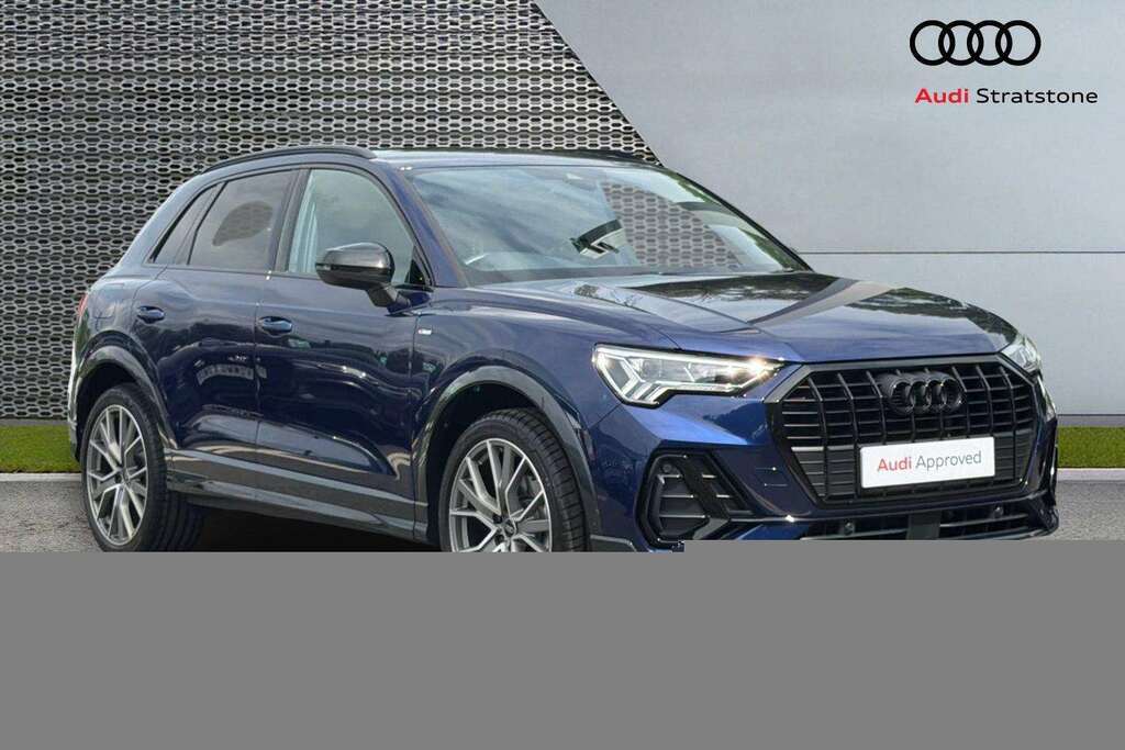 Audi Q3 35 Tfsi Black Edition S Tronic 20 Alloy 202 Blue