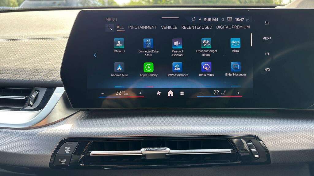 BMW iX2 30 66.5Kwh M Sport Xdrive 11Kw Charger Blue #11