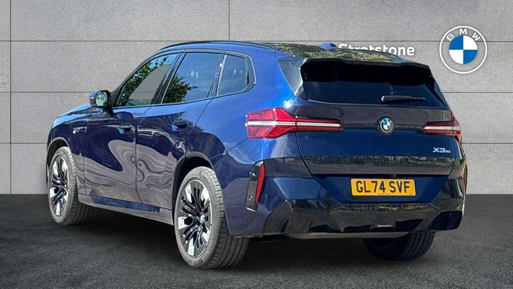 BMW X3 20 Xdrive M Sport Step 2024 GL74SVF Blue #2