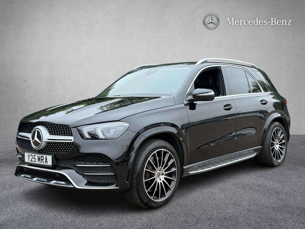 Mercedes-Benz GLE Class 450 4Matic Amg Line Prem 9G-tronic 7 St 2022 Black #3