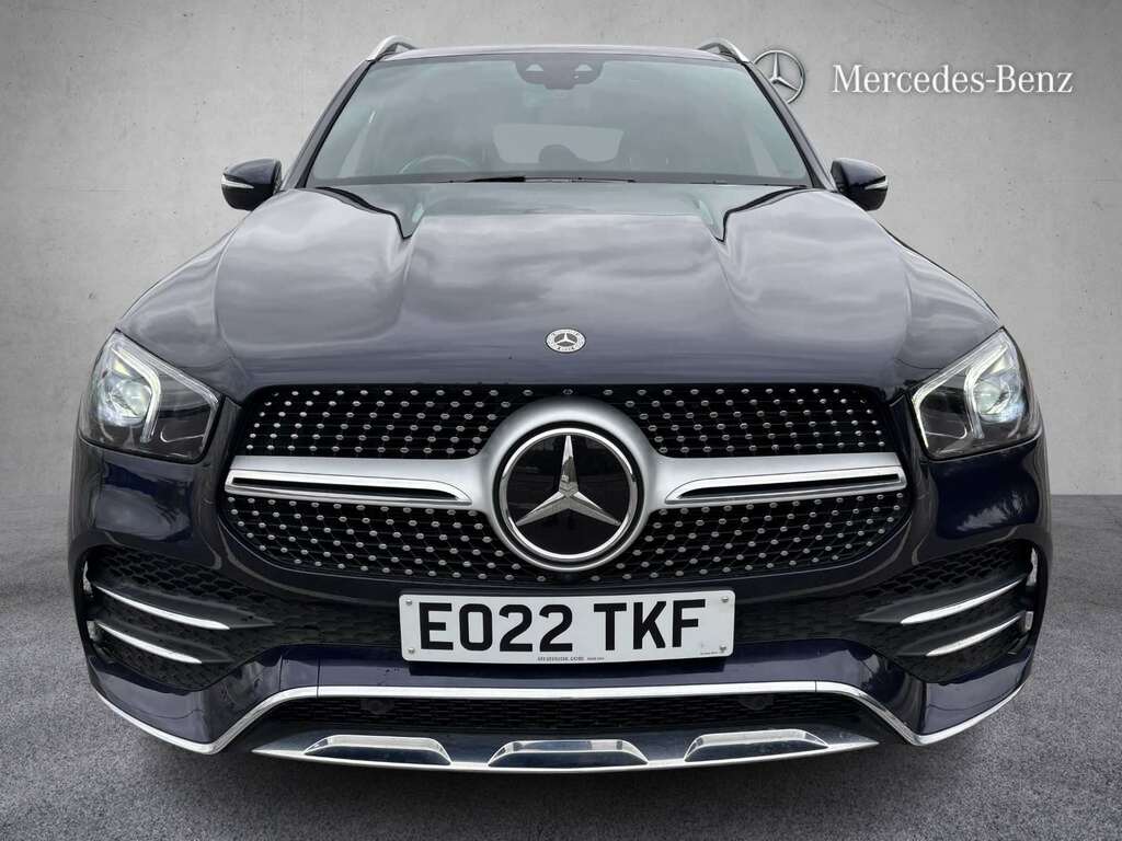 Mercedes-Benz GLE Class 400D 4Matic Amg Line Prem 9G-tron 7 St 202 EO22TKF Blue #4