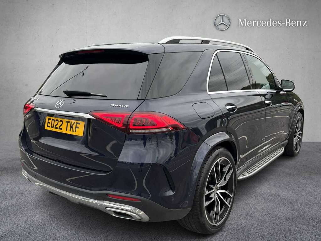 Mercedes-Benz GLE Class 400D 4Matic Amg Line Prem 9G-tron 7 St 202 EO22TKF Blue #6