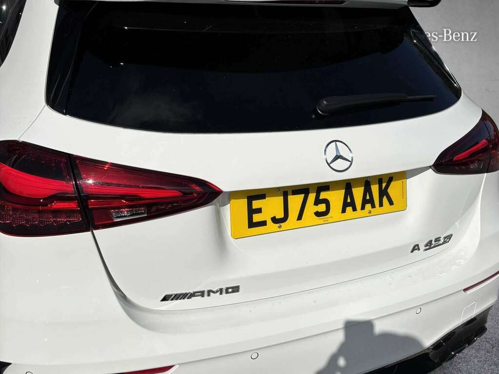 Mercedes-Benz A Class A45 S 4Matic Plus 2025 EJ75AAK White #5