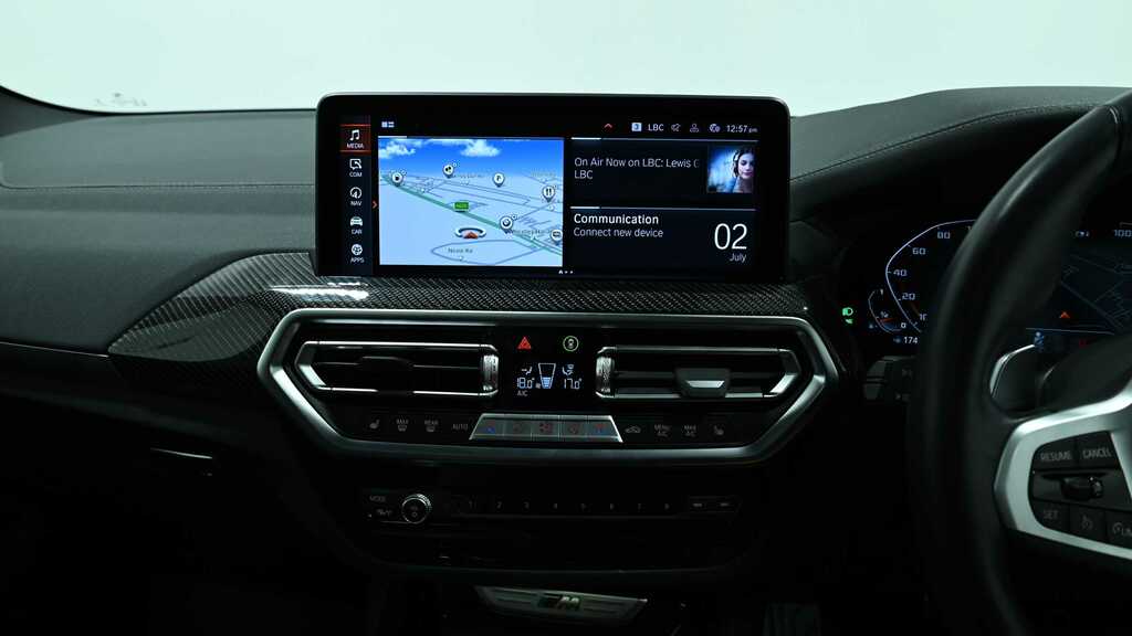 BMW X3 Xdrive M40i Mht 2023 Black #3