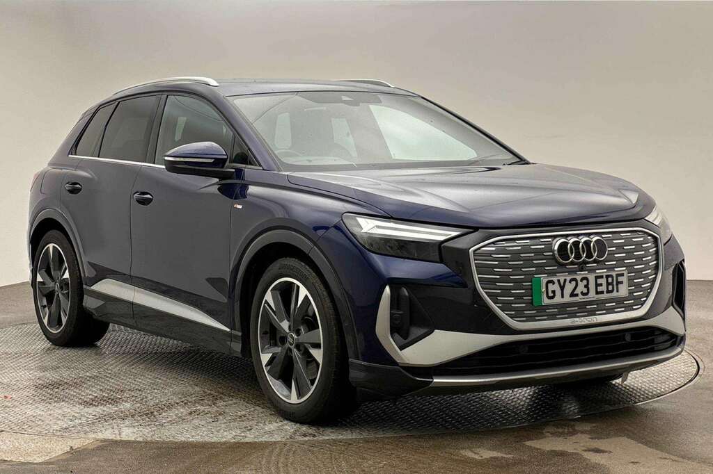Audi Q4 E Tron 150Kw 40 82Kwh S Line 2023 Blue