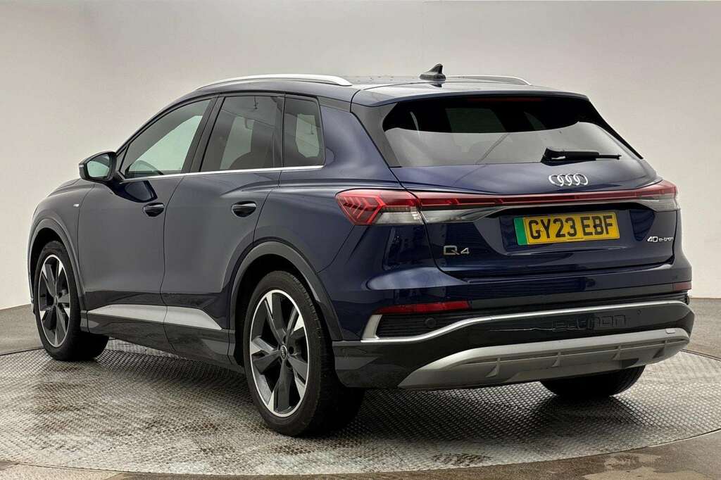 Audi Q4 E Tron 150Kw 40 82Kwh S Line 2023 Blue #3