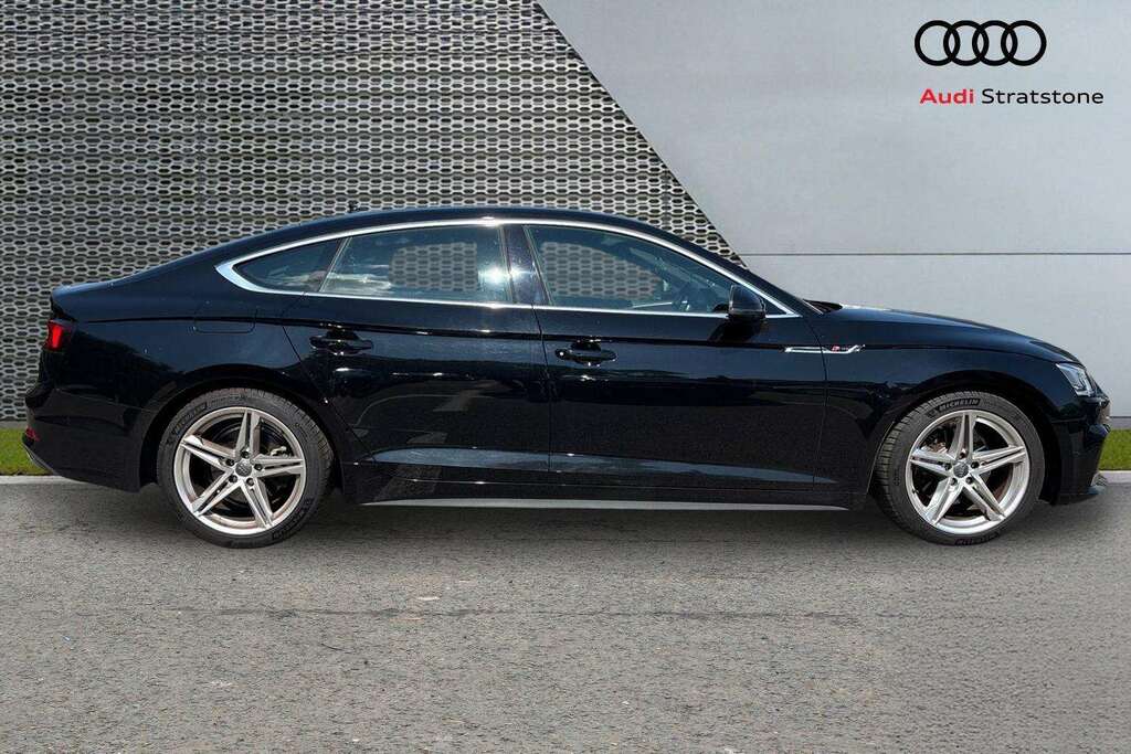 Audi A5 2.0 Tfsi S Line S Tronic 2018 Black #3