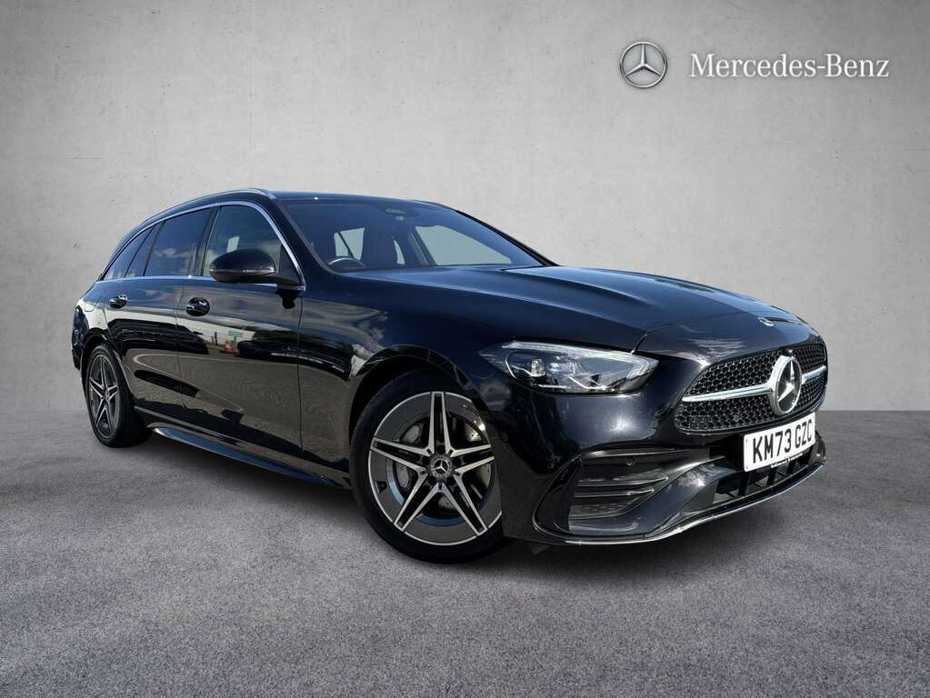Mercedes-Benz C Class C200 Amg Line 9G-tronic 2023 Black