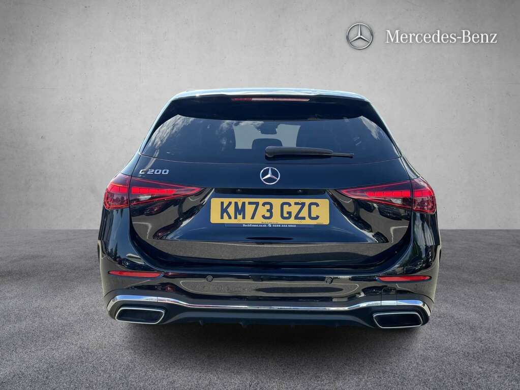 Mercedes-Benz C Class C200 Amg Line 9G-tronic 2023 KM73GZC Black #5