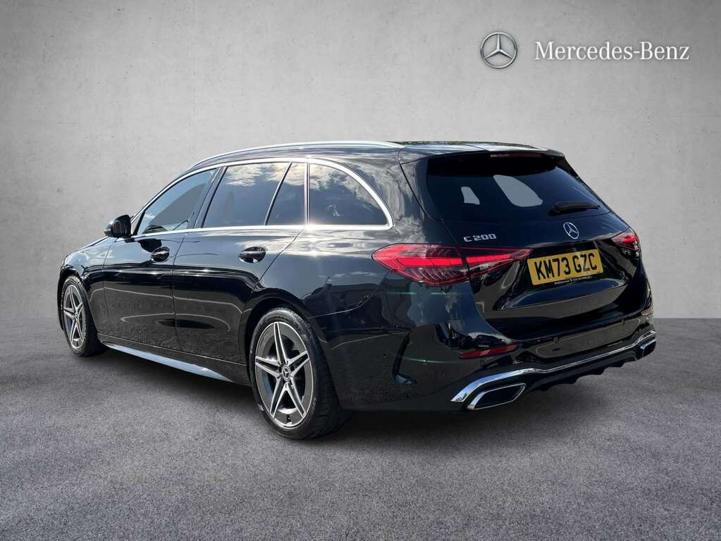 Mercedes-Benz C Class C200 Amg Line 9G-tronic 2023 KM73GZC Black #2