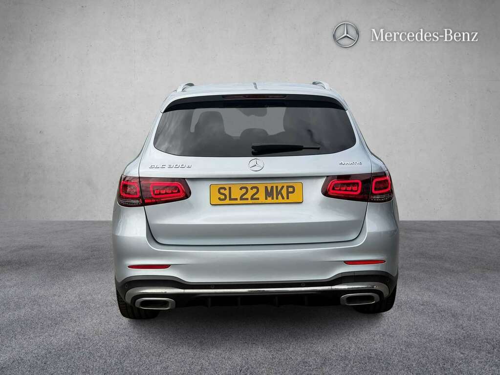 Mercedes-Benz GLC Class 300D 4Matic Amg Line Premium 9G-tronic 2022 SL22MKP Silver #4