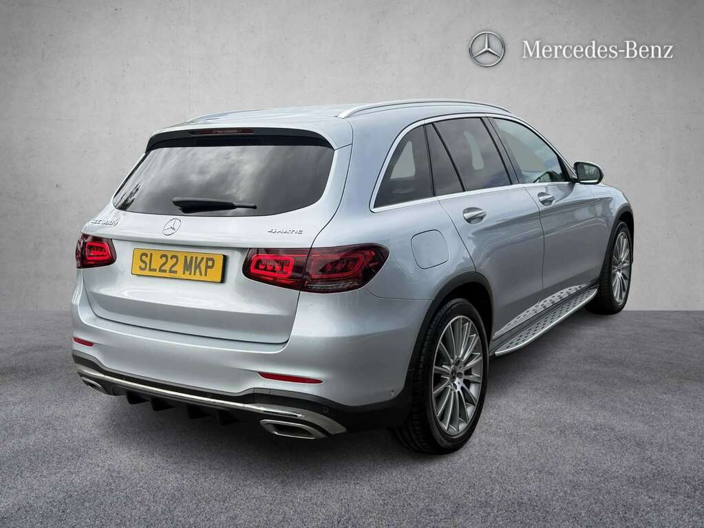 Mercedes-Benz GLC Class 300D 4Matic Amg Line Premium 9G-tronic 2022 SL22MKP Silver #5
