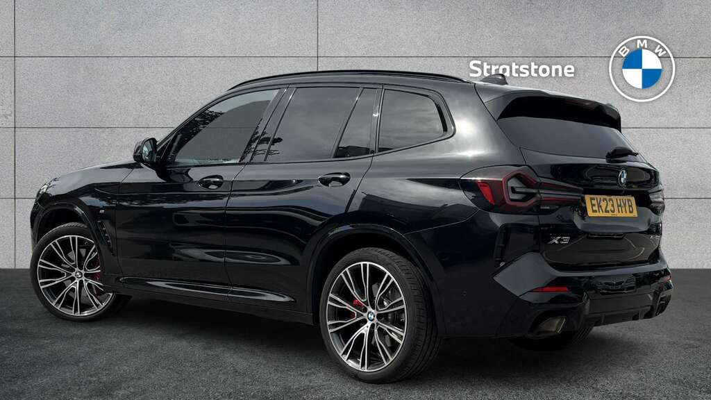 BMW X3 Xdrive20i Mht M Sport Step 2023 Black #2