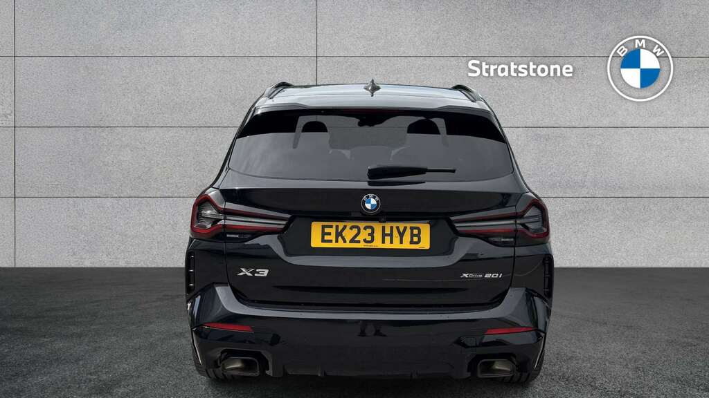 BMW X3 Xdrive20i Mht M Sport Step 2023 Black #6