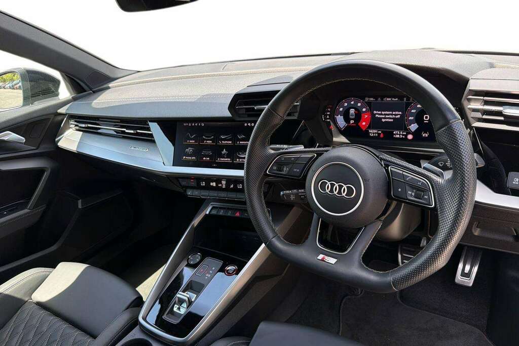 Audi A3 S3 Tfsi Black Edition Quattro S Tronic 2024 KS24LXU Grey #3