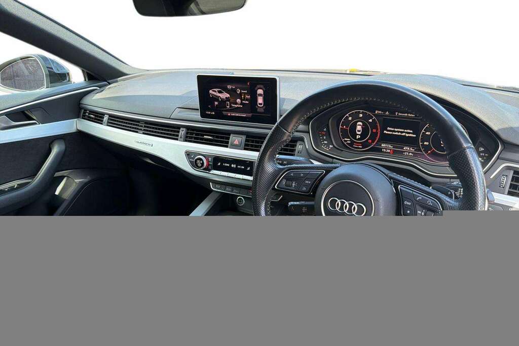 Audi A5 2.0 Tdi Quattro S Line S Tronic 2018 KX18DEP Black #5