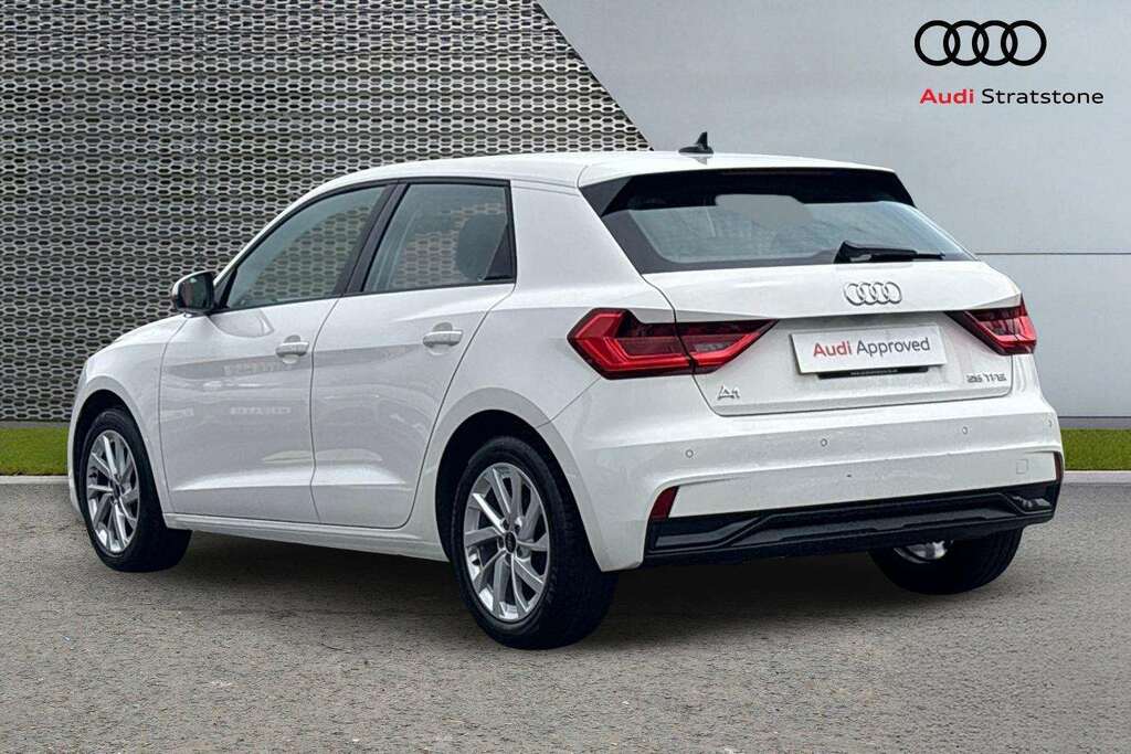 Audi A1 25 Tfsi Sport 2024 PG24ERV White #3