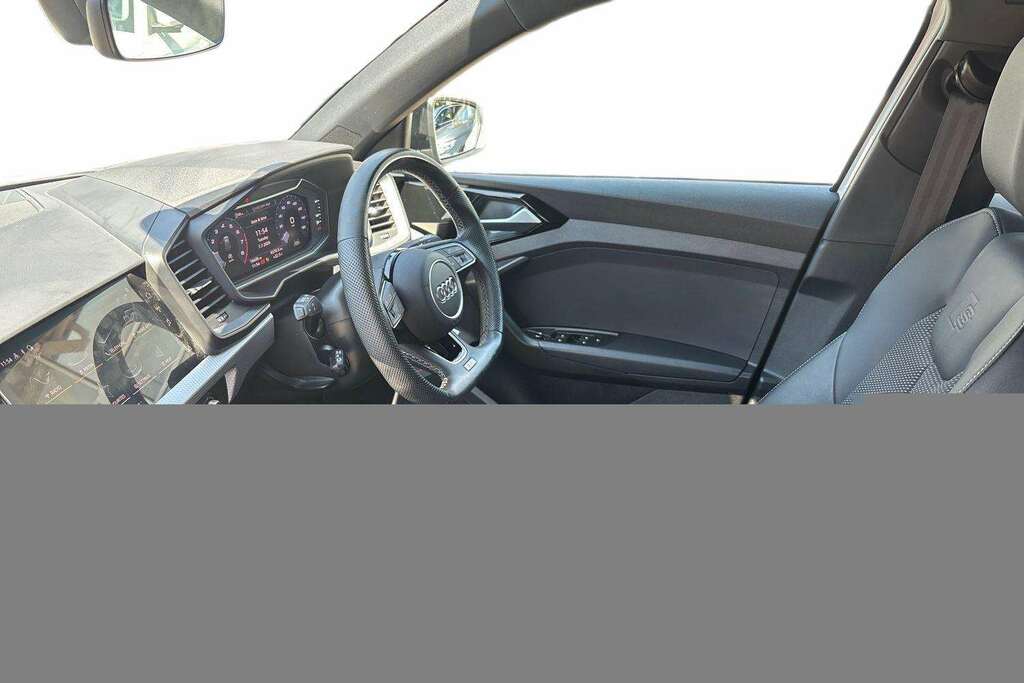 Audi A1 30 Tfsi 110 Black Edition 2023 EF23FTZ White