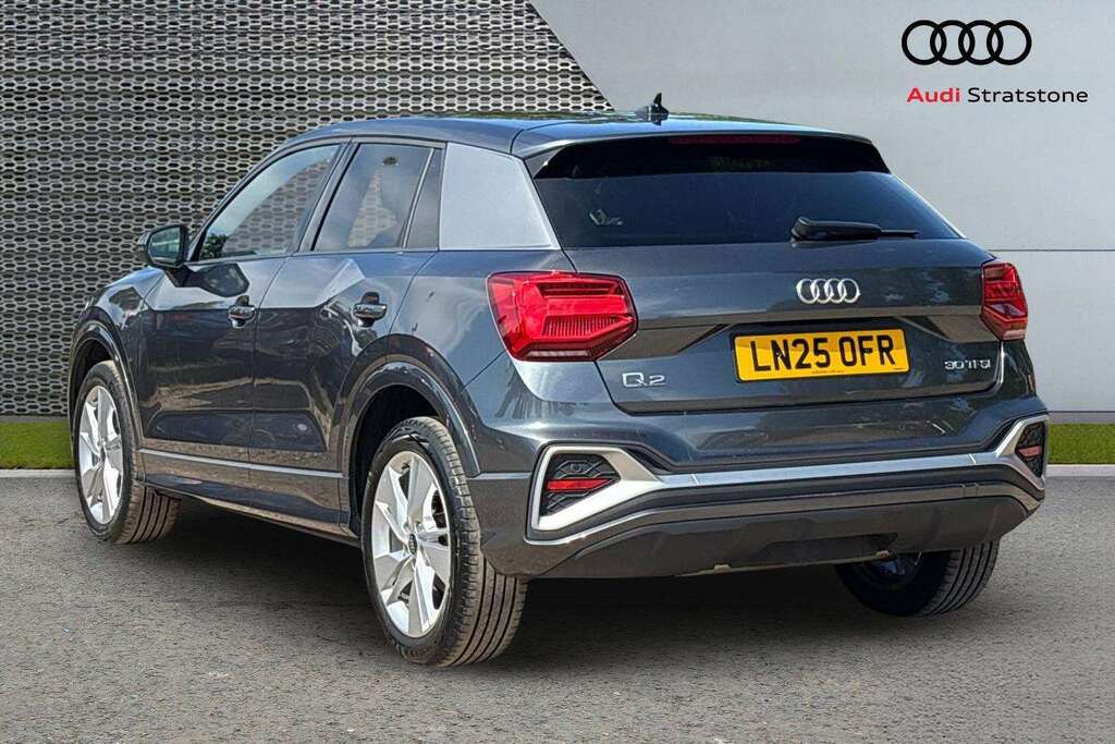 Audi Q2 30 Tfsi 116 S Line 2025 LN25OFR Grey #3