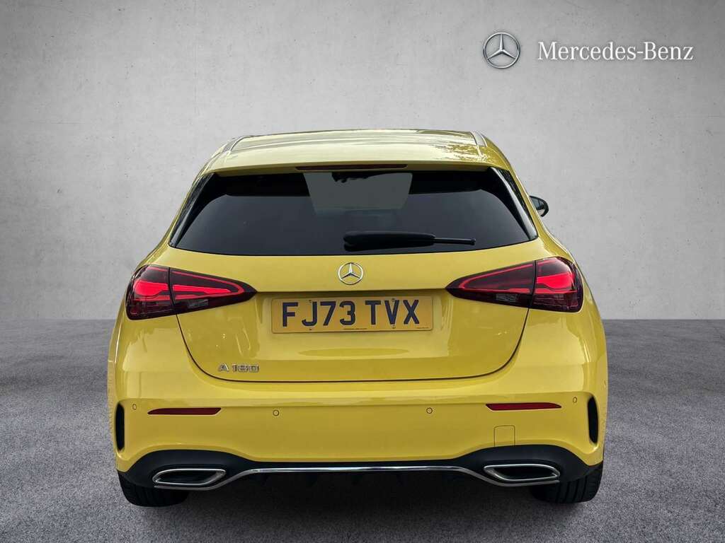 Mercedes-Benz A Class A180 Amg Line Executive 2023 FJ73TVX Yellow #4