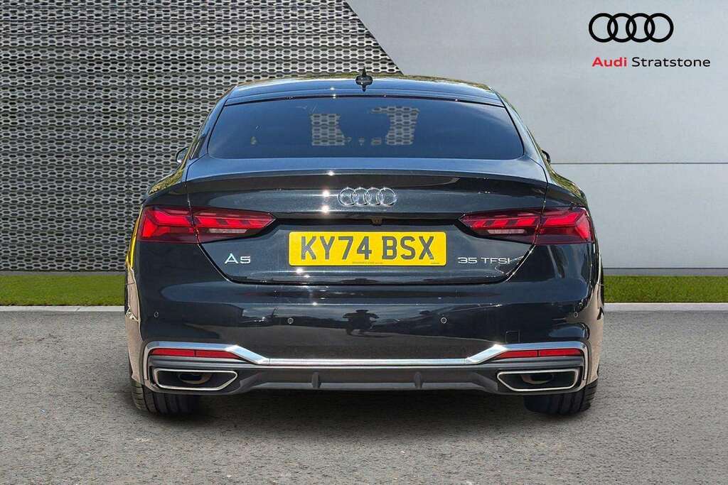 Audi A5 35 Tfsi S Line S Tronic 2024 KY74BSX Black #6