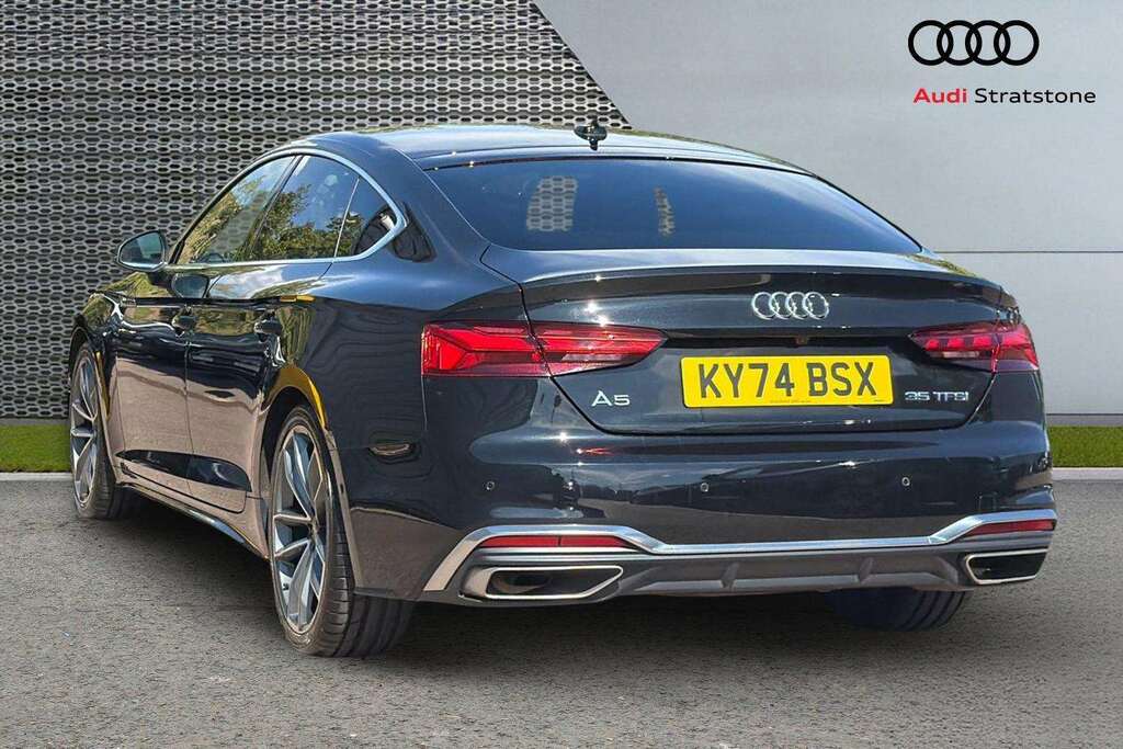 Audi A5 35 Tfsi S Line S Tronic 2024 KY74BSX Black #3