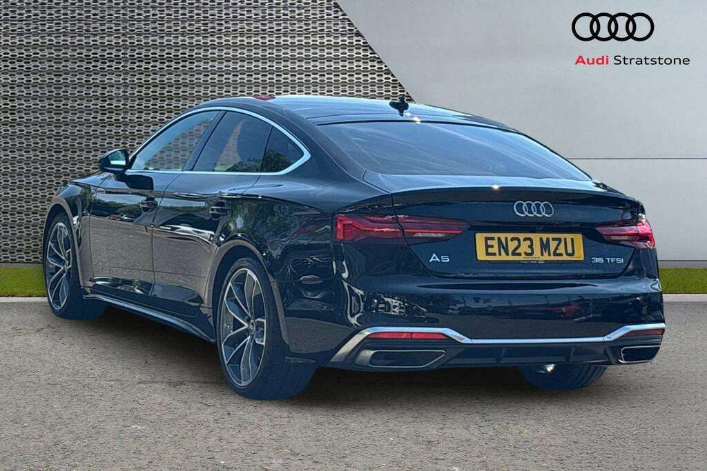 Audi A5 35 Tfsi S Line S Tronic Comfortsound 2023 Black #3