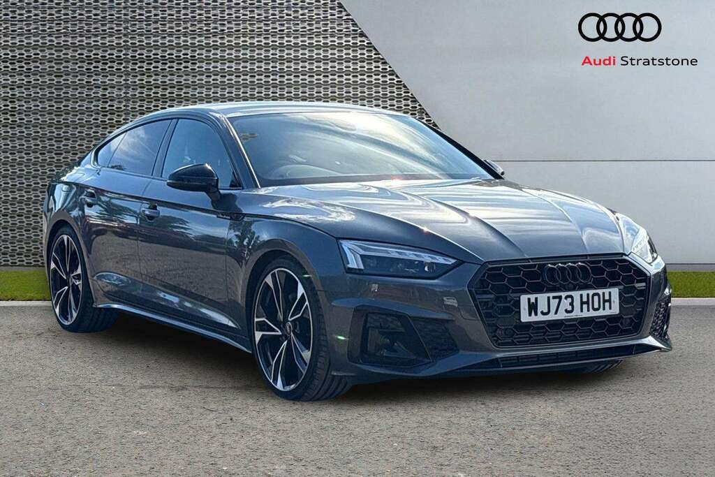 Audi A5 40 Tfsi 204 Black Edition S Tronic Cs 2023 Grey